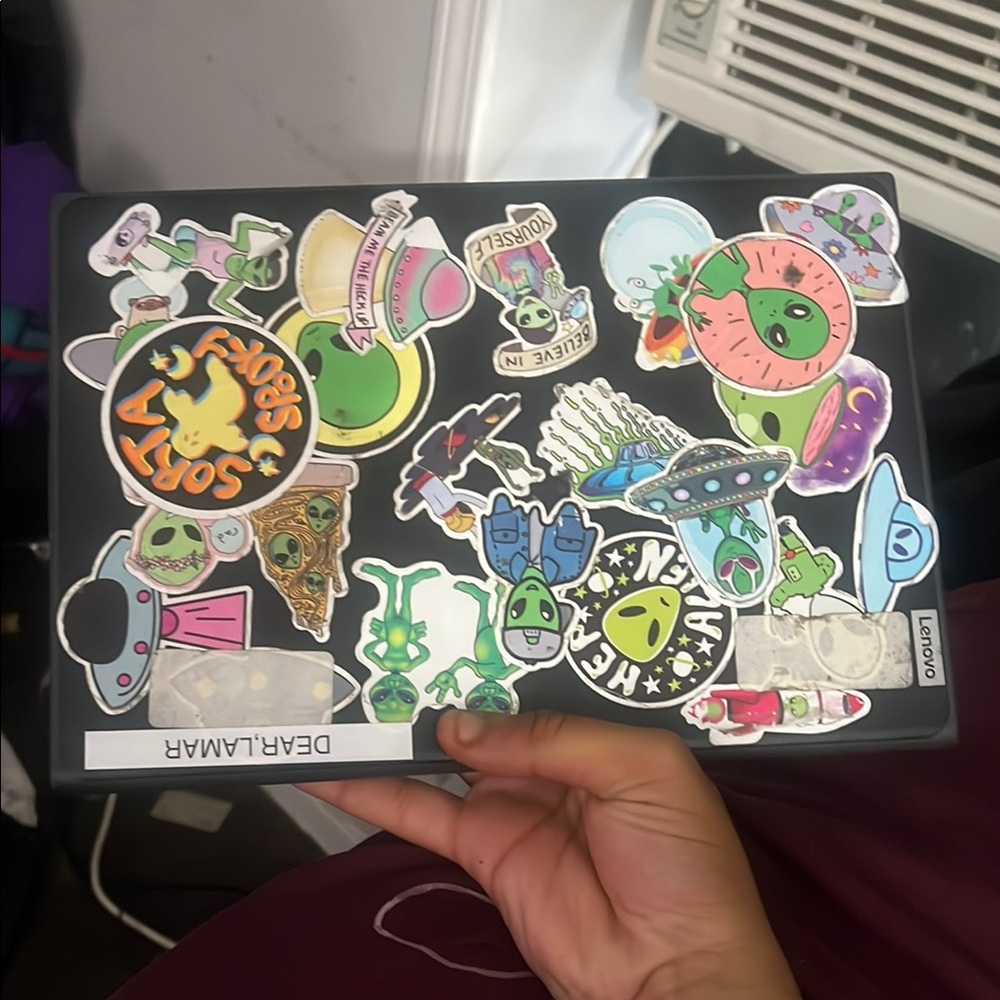 Lenovo Laptop with Unique Sticker